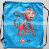 New Custom Polyester Foldable Drawstring Beach Bag thumbnail-1