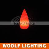 Remote Control Waterdrop Shape Decorative LED Table Light