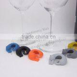 Hot Selling Silicone Kitty Wine Glass Markers,Wine Glass Charms,Bar Accessories