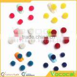 50 Pcs 7mm DIY 3D Mini Plush Ball Nail Art Slices Stickers Decoration Mixed Random Color thumbnail-5