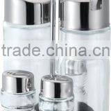 Stainless Steel Condiment Holders Glass Bottle Vinegar Oil Glass Cruet Set thumbnail-6