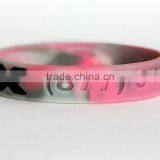 Customized Swirl Silicone Bracelet thumbnail-1