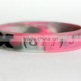 customized swirl silicone bracelet