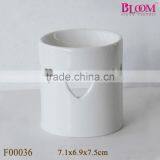 White Ceramic Tea Light Holder,ceramic Oil Burner thumbnail-4
