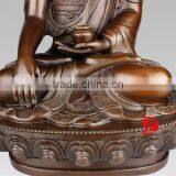 Cast Brass Tibetan Little Buddha Statues thumbnail-3