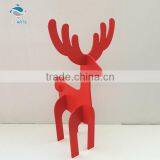 Lovely Design Home Decoration Red Animal Wood Carving Crafts thumbnail-1