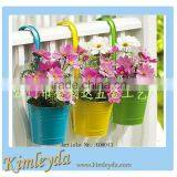 Colorful Balcony Pots Metal Balcony Flower Pots Metal Balcony Pots thumbnail-1