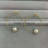 Circle 4.5-5mm Loose Akoya Latest Design of Pearl Earrings thumbnail-1