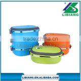 Wholesale Three-layer Stainless Steel Lunch Box and Practical Messtin in Three Color thumbnail-1