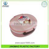 Food Grade Double-layer Ellips Plastic Lunch Box