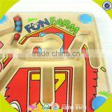 Wholesale Baby Wooden Toy Maze Popular Kids Wooden Toy Maze Top Fashion Children Wooden Toy Maze W11H012 thumbnail-6