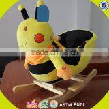 2017 New Design Sheep Animal Baby Wooden Rocking Horse Kit Wholesale Cheap Kids Wooden Rocking Horse Kit With Music W16D098 thumbnail-6