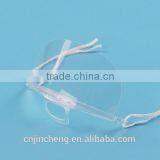 Factory Newest Plain Clear Reusable Plastic Free Samples Available Transparent Sanitary Face Mask for Food Service thumbnail-5