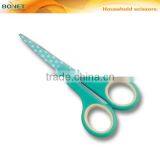 S38003H 5-1/4" Heat Transfer Blade Household Shears Color Handle Rubber Ring Scissors