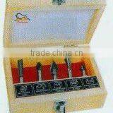 5pcs/set Tungsten Carbide Tipped Router Bit for Wood Cutter --F(0803) thumbnail-1