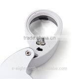 MG21011 Flexzion Illuminated Jeweler Loupe 40X 25 mm Glass Lens Eye Magnifier Magnifying thumbnail-1