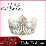 Pageant Jewelry Accessories Big Rhinestone Fashion Women Cheap Tiaras Wholesale thumbnail-1