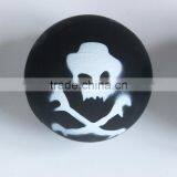 Promotional Black/White Skull Rubber Balls thumbnail-3