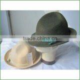 German Wool Felt Hat / Orange Wool Felt Hat / Handmade Felted Wool Hats thumbnail-1