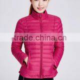 Outdoor Lightweight Ladies Duck Down Jacket thumbnail-3