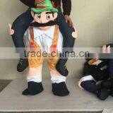 Carry Me Bavarian Funny Beer Guy Ride On German Oktoberfest Mascot Costume thumbnail-5
