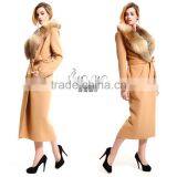 Maxnegio New Handmade Wool and Russian Winter Long Women Coat