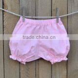 Wholesale Plain Baby Clothes Solid Color Baby Leggings Summer Children Girls Bubble Ruffle Hot Shorts thumbnail-3