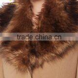 Women Winter Long Coat, Fur Collar Long Coat For Women thumbnail-4