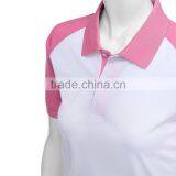 New Design Ladies Cool Dry Bulk 100% Microfiber Polyester Uniform Polo Shirt thumbnail-5