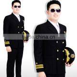 China OEM Suppliers Airport Work Men Pilot Uniforme Airline Uniform thumbnail-3