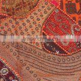 Orange Large Floor Pillow Decorator Classic Sofa Handmade Cushion thumbnail-5