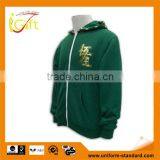 OEM Design Hot Sell Good Quality Wholesale Factory Price Promotional Lime Green Design Hoodies thumbnail-1
