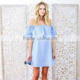 2016 New Arrival Nylon Sexy Tube Top Dress thumbnail-1