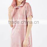 Women's Velvet/velour Midi Dress thumbnail-3