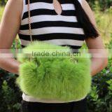 Fox Fur Fur Single Shoulder Bag thumbnail-2