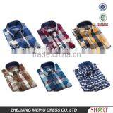 100% Cotton Spring Autumn Men Casual Shirts Long Sleeve Plaid Male Retro Vintage Flannel Shirt thumbnail-1