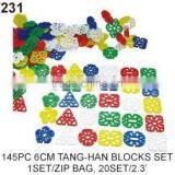 500 g Building Block Construct Kid Toys Plum Blossom Block thumbnail-3