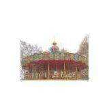 Amusement Equipment Park Rides Large Single-layer Deluxe Carousel 38 Seat
