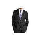 2 Buttons Gray Business Men Suits thumbnail-1