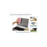 Mulfi-functional Silicon and Microfiber Mousepad / Mouse Mat for Cleaning Glasses, Lens and LCD Scr thumbnail-1