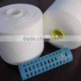 40/2 Raw White Polyester Yarn for Sewing Thread in Dye Tube thumbnail-1