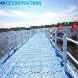 HDPE Floating Pontoon Floating Dock Floating Platform on Water for Sale thumbnail-3