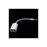 3.5mm Audio Splitter Cable for iphone iPod