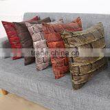 Animal Pattern Linen Pillowcase With Core Throw Pillow Cushion Pillow thumbnail-1