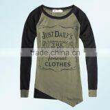 2014 Men's Casual Shirts Pattern u Collar Men T-shirt Printing thumbnail-1