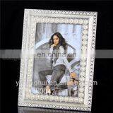 New Pruduct 2014 Wedding Pewter Pearl Photo Frame, Pearl Metal Photo Frame, Mini Pearl Photo Frames