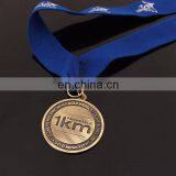 Custom Swimming Match Gold Metal thumbnail-1