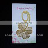 Custom Golden Engraved Copper Metal Book Marks/bookmark for Souvenir Gift