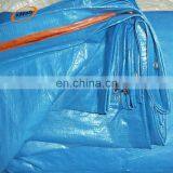 4mx6m Blue Color Reinforced Heavy Duty PE Fabric Tarpaulin thumbnail-1