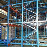 Gravity Shelving System Gravity Feed Pallet Racking Powder Coating